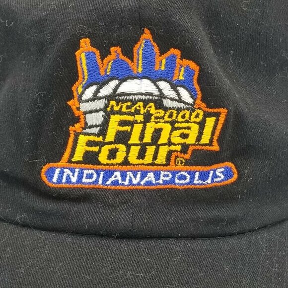 NCAA 2000 Final Four Indianapolis Strapback Hat Vintage College Basketball Sears - Picture 2 of 5